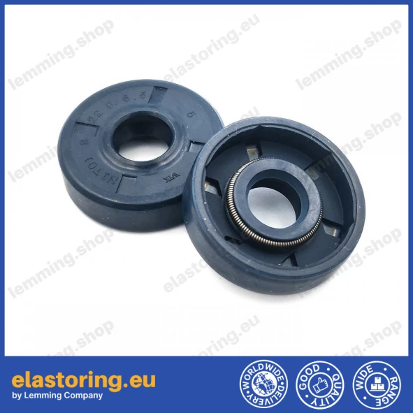 Pressure oil seal 8x22x6/6,5 N1T01 NBR [BABSL]